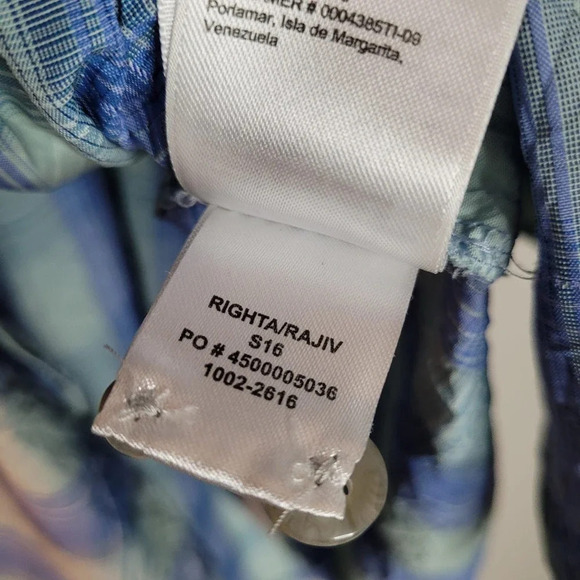 ExOfficio Men's Button-Up Shirt Size 2XL Multicolor Plaid Polyester Short Sleeve - Picture 6 of 10